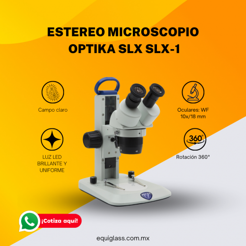 Estereo Microscopio profesional Optika de Serie SLX