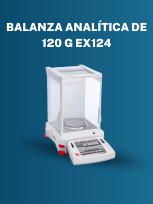 Balanza analítica 120 g EX124