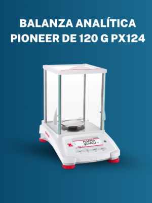 Balanza analítica pioneer de 120 G PX124