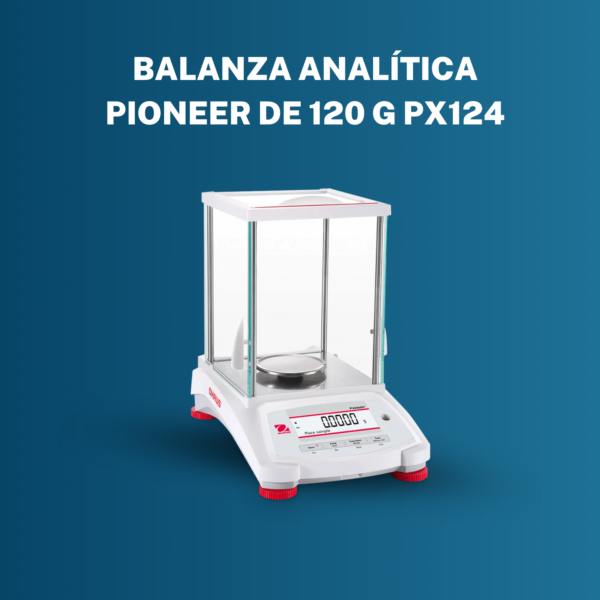 Balanza analítica pioneer de 120 G PX124