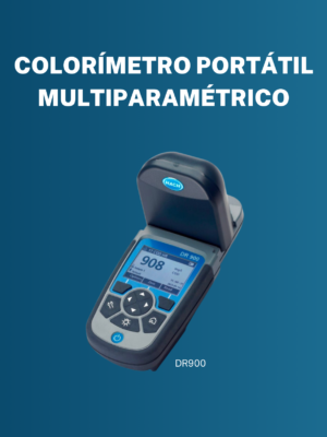 Colorímetro portátil multiparamétrico