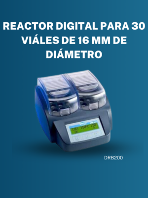 Termorreactor de Bloque Único para Viales de 16 mm, DRB200 de Hach
