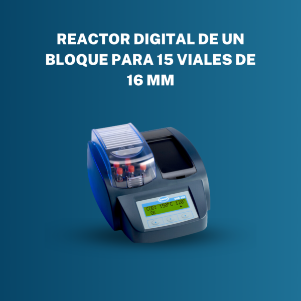 Reactor para Digestiones con Doble Bloque de 30 Viales de 16 mm DRB200