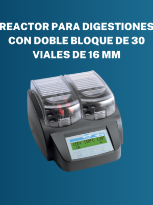 Reactor para Digestiones con Doble Bloque de 30 Viales de 16 mm DRB200