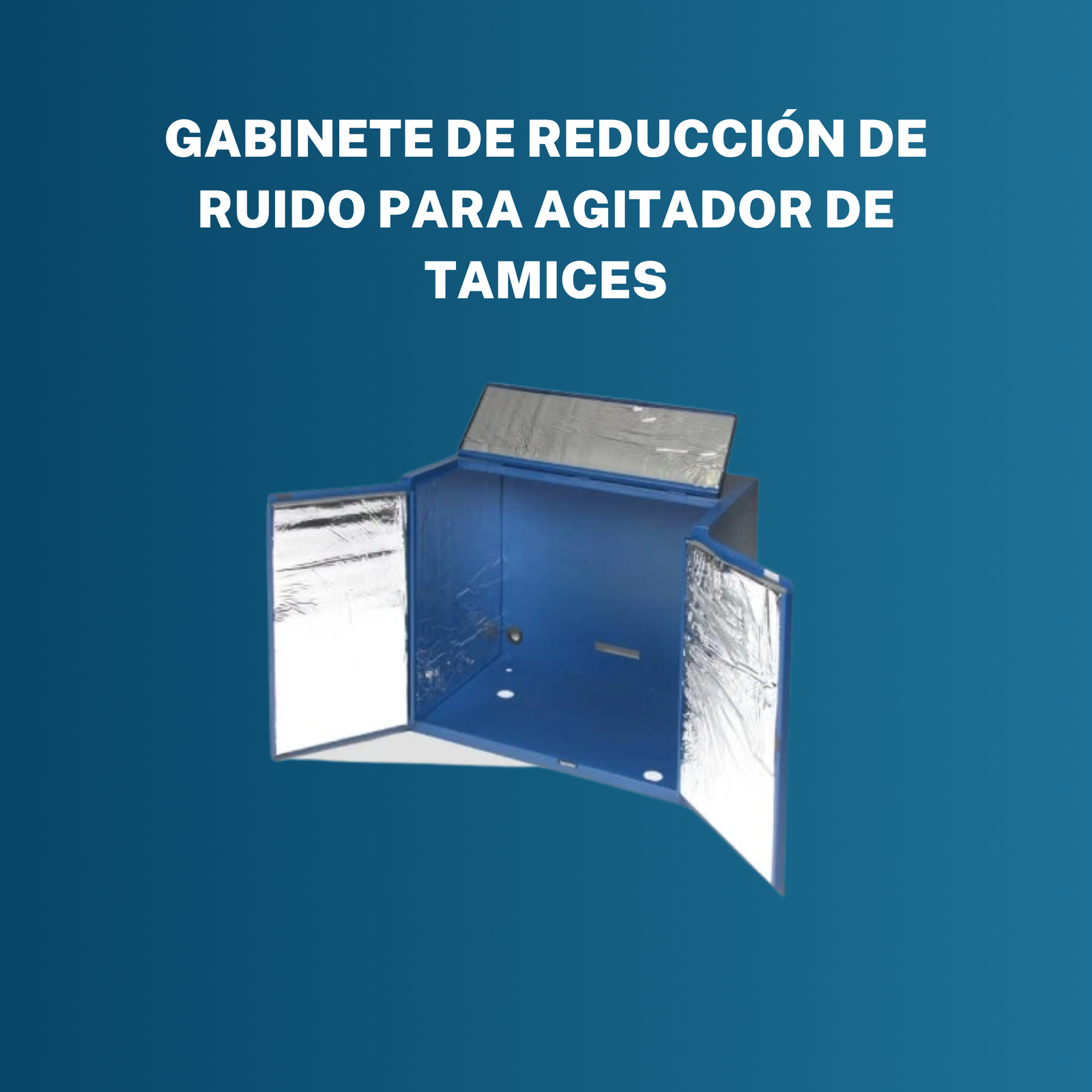 Gabinete de Reducción de Ruido para Agitador de Tamices (copia)