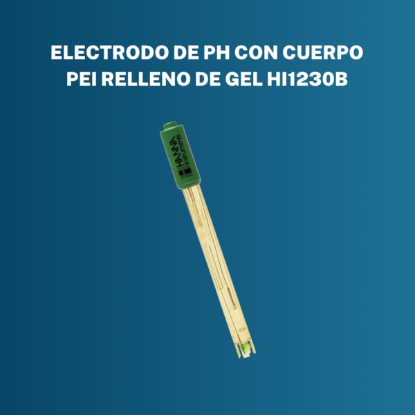 181 Electrodo de pH con Cuerpo PEI Relleno de Gel HI1230B