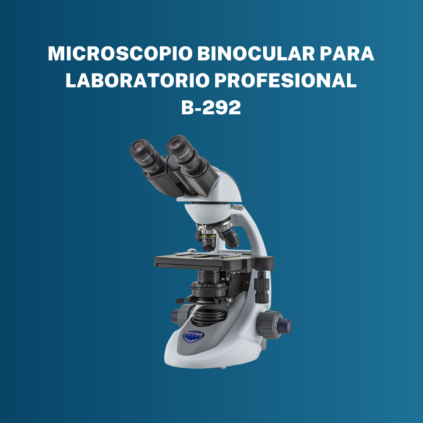 185 Microscopio Binocular Para Laboratorio Profesional B-292