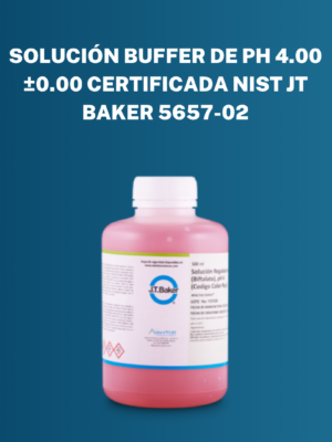 Solución Buffer de pH 4.00 ±0.00 Certificada NIST JT Baker 5657-02
