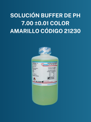 Solución Buffer de pH 7.00 ±0.01 Color Amarillo Código 21230