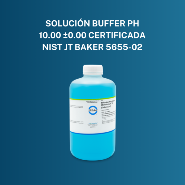 Solución Buffer pH 10.00 ±0.00 Certificada NIST JT Baker 5655-02