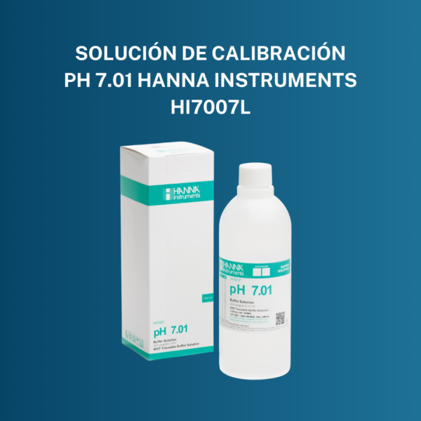 Solución de Calibración pH 7.01 Hanna Instruments HI7007L