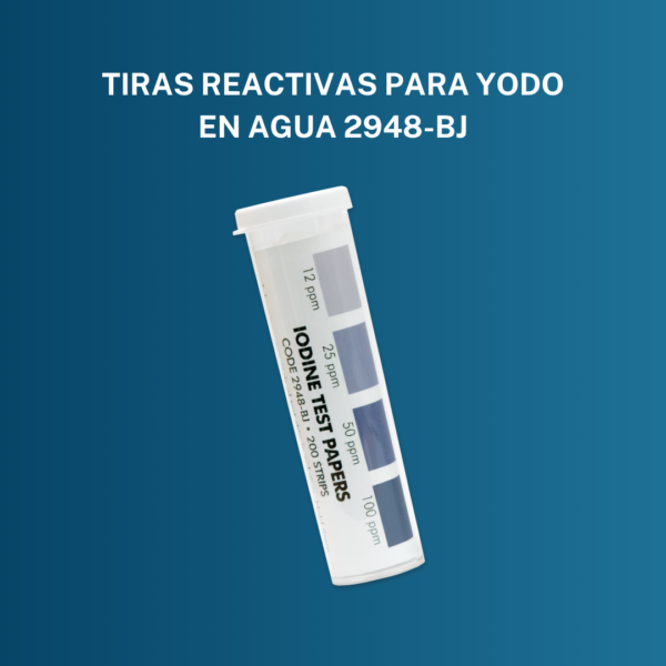 Tiras Reactivas para Yodo en Agua 2948-BJ